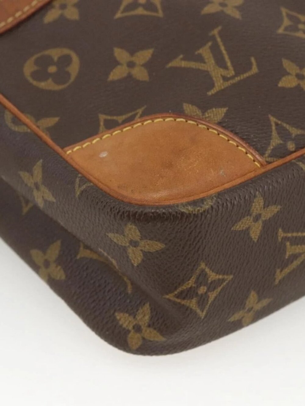 LOUIS VUITTON Monogram Compiegne 28 Clutch Bag M51845 LV Auth ka2849 - Picture 14 of 16
